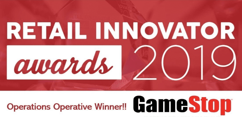 GAMESTOP'S CHRISTIAN SPOR WIN AN OPERATIONS OPERATIVE AWARD AT THE 2019 RETAIL INNOVATOR CONFERENCE